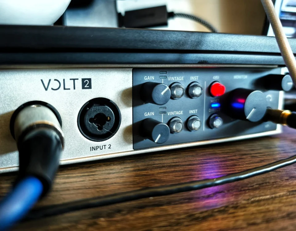 Equipamiento para locutores profesionales